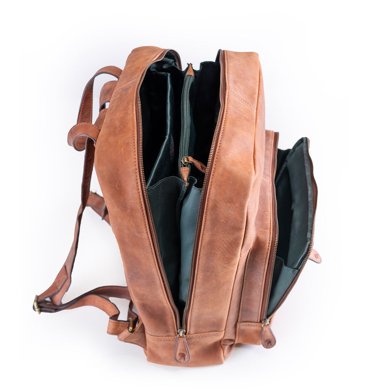 Leather Work Backpack Burley