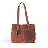 Leather Handbag Fennel