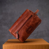 Leather Toiletries Bag