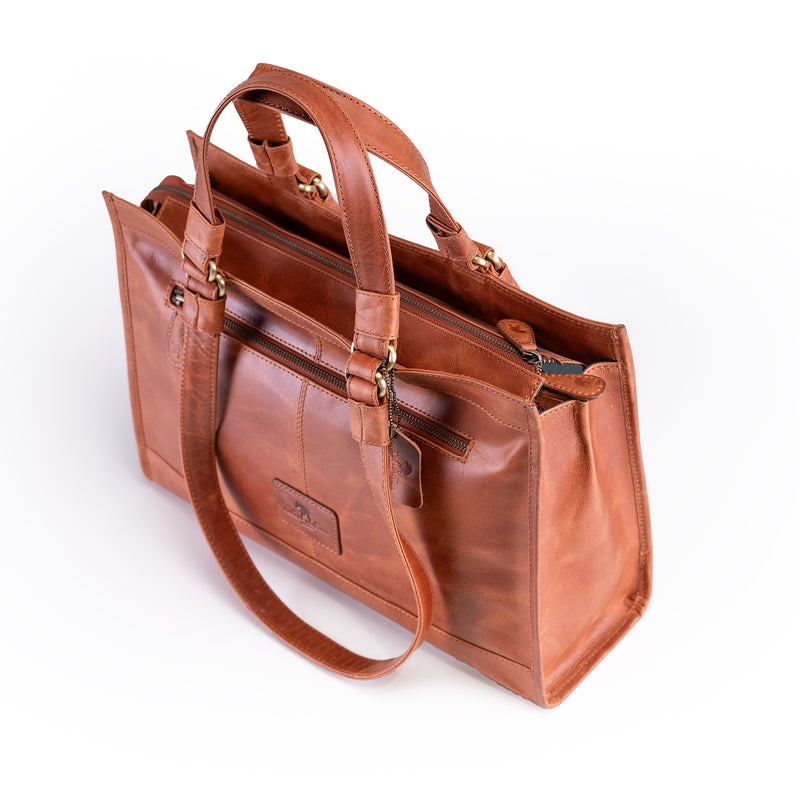 Leather Handbag Shelby