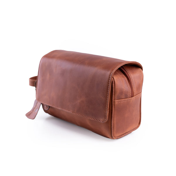 Leather Toiletries Bag