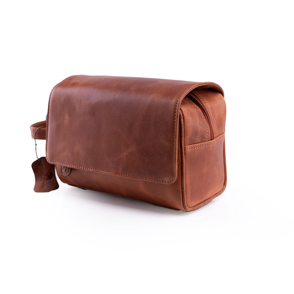 Leather Toiletries Bag